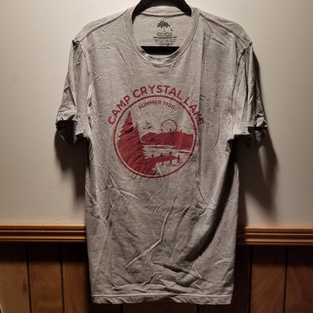 🧢🍭Ann Arbor T-shirt Company - Camp Crystal Lake - Summer 1980 tee